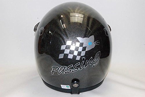 Amazon | パッシング猫ちゃん(メタリックシルバー)3Dシルバー